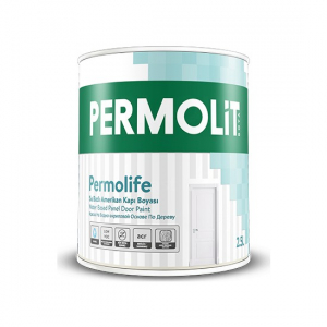 PERMOLİT PERMOLİFE SU BAZLI MAT AMERİKAN KAPI BOYASI