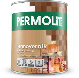 Permolit Permovernik Vernikli Ahşap Koruyucu 0,75 LT
