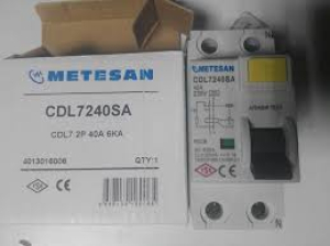 METESAN KAÇAK AKIM RÖLESİ CDL7 2P 40A 6KA 